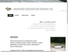 Tablet Screenshot of gobrickwood.com